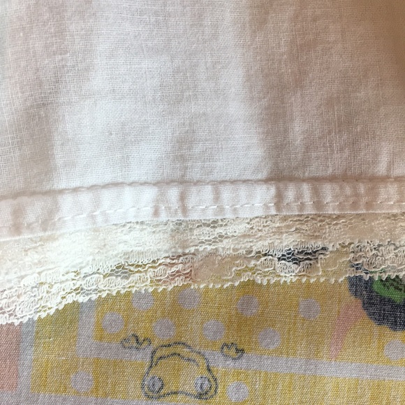 Vintage Floral Frogs Patchwork retro skirt skort polka dots frogs flowers 🌸 🐸 - Picture 14 of 16